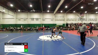 145 lbs Round Of 64 - Jesse Firestone, Locust Valley vs Jason Hood, Ponaganset