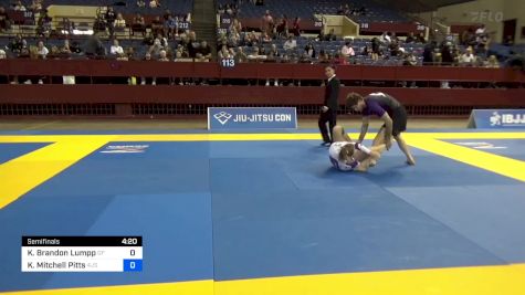 Keith Brandon Lumpp vs Kevin Mitchell Pitts 2024 Pan IBJJF Jiu-Jitsu No-Gi Championship