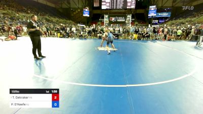 132 lbs Rnd Of 128 - Tyler Dekraker, PA vs Patrick O'Keefe, NJ