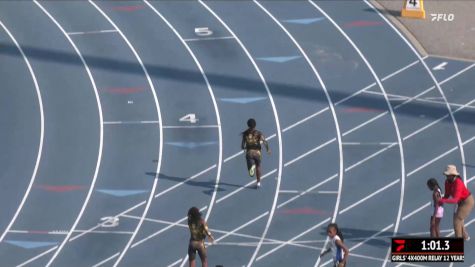 Youth Girls' 4x400m Relay, Semi-Finals 6 - Age 11-12