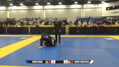 Laurent Xavier Belan vs Naoki Ogawa 2024 World IBJJF Jiu-Jitsu No-Gi Championship