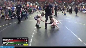 81 lbs Cons. Semi - Kash Jeffrey, Pinckney WC vs Ryker Kennedy, Pack Elite