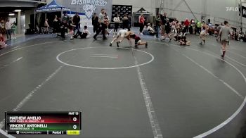 80 lbs Semis (4 Team) - Mathew Amelio, West Essex Jr. Knights vs Vincent Antonelli, Thunderstruck