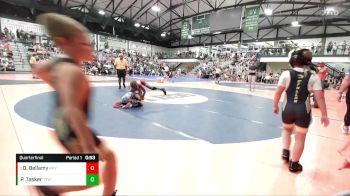 77-83 lbs Quarterfinal - Oz Bellamy, Force Elite vs Paxton Tasker, TJ Trained Wrestling