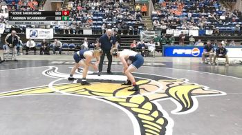 1 - 165 lbs 1st Place Match - Eddie Sherlinski, Grayson County vs Andrew Scarberry, Grundy