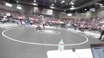2A 132 lbs Cons. Round 2 - Ryder Coates, Gunnison Valley vs Gunner Bastian, Utah Military Academy Hillfield