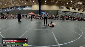 72 lbs Round 1 (4 Team) - Channing Bowman, POWA vs William Huffman, Full Circle