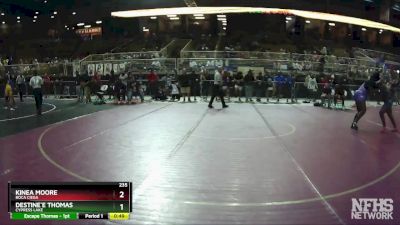 235 lbs Semifinal - Kinea Moore, Boca Ciega vs Destine`e Thomas, Cypress Lake