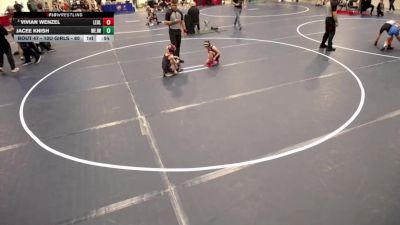 8U GIRLS - 49.6-54.4 Quarters - Marissa Moyer, Waconia Wrestling Club vs Claire Rahman, PEM Bulldogs