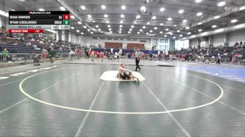 133 lbs Quarterfinal - Rian Kirker, Utica vs Ryan Cieslinski, Brockport