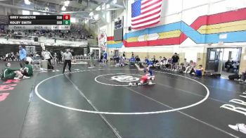 150 lbs Placement Matches (16 Team) - Kolby Smith, Sheridan vs Grey Hamilton, Evanston