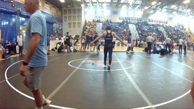 150 lbs Champ. Round 3 - Nolan West, Brevard FCA vs Brandon Higgins, Camden County Outsiders