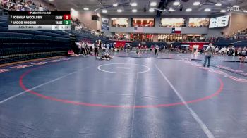 138 lbs Round 3 - Jacob Woehr, Austin Vandegrift vs Joshua Woolsey, Conroe Caney Creek