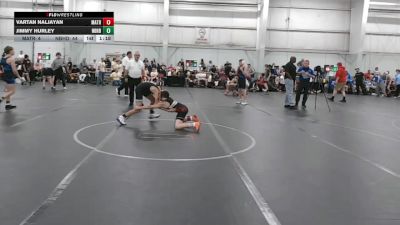 88 lbs Round 4 (8 Team) - Jimmy Hurley, Neighborhood Wrestling vs Vartan Naljayan, Mat Assassins Red