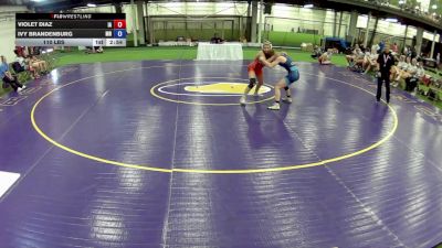 110 lbs Violet Diaz, Iowa vs Ivy Brandenburg, Minnesota