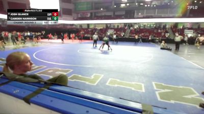165 lbs Champ. Round 2 - Camden Harrison, Eagle vs Josh Glance, Capital