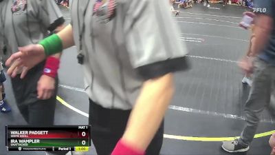 38 lbs Round 1 - Walker Padgett, White Knoll vs Ira Wampler, Unattached