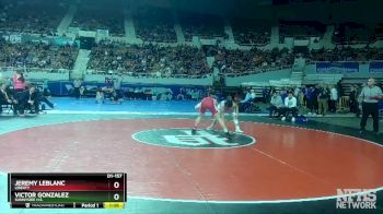 D1-157 lbs 1st Place Match - Victor Gonzalez, Sunnyside H.S. vs Jeremy LeBlanc, Liberty