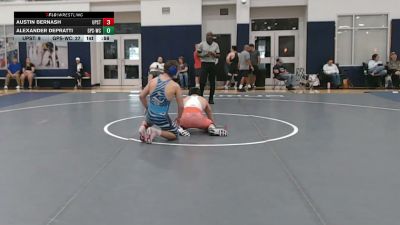 147 lbs Rr Rnd 3 - Austin Bernash, Upstate Uprising Reborn - HSC vs Alexander Depratti, GPS Red - HSC
