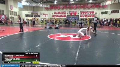 85 lbs 3rd Place Match - Trevor Wilson, Grapplers vs Giancarlo Makinde, USA Mat Club