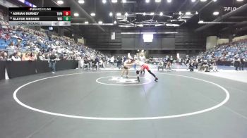 175 lbs Cons. Round 1 - Slayde Mesker, Wichita-Bishop Carrol vs Adrian Burney, Topeka-Highland Park HS
