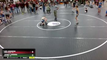 85 lbs Round 3 (3 Team) - Leo Johnson, Legacy Elite vs James Landers, Eastside