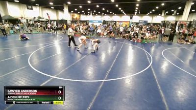 120 lbs Quarterfinal - Sawyer Anderson, Sublime Wrestling Academy vs Aiden Nelmes, Mountain View High School