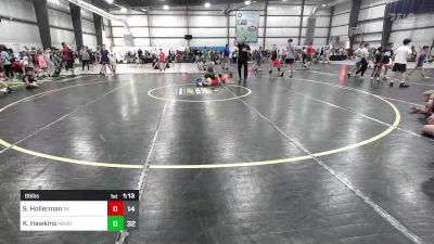 85 lbs Rr Rnd 7 - Seth Hollerman, Bad Karma MS vs King Hawkins, Mat Assassins K8 B