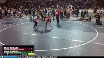 88 lbs Cons. Round 4 - Drake Gonzales, Steel City Reloaded Wrestling Club vs Brock Anderson, Pikes Peak Warriors Wrestling