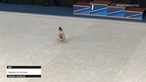 Natalia Ye-Granda - Ball - 2021 Rhythmic Elite Qualifier
