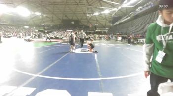 Boys 1A 190 lbs Cons. Round 2 - Hugo Vekved, Blaine vs Wesley Butcher, Seton Catholic