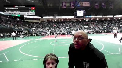 50 lbs Cons. Round 5 - Jaxon Krumlauf, Unattached vs Carlo Artino, LAC3