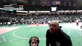 50 lbs Cons. Round 5 - Jaxon Krumlauf, Unattached vs Carlo Artino, LAC3