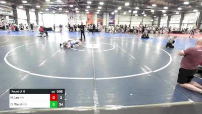95 lbs Round Of 16 - Harper Lee, The Fort Hammers vs Dexter Ward, Ride Out