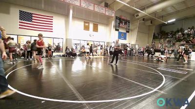 130 lbs Consi Of 4 - Bryce Rodgers, Raw Wrestling Club vs Wyatt Autrey, Locust Grove Youth Wrestling