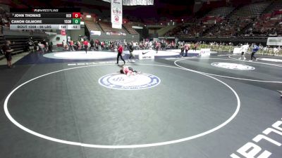 98 lbs Champ. Rd Of 16 - Canon Gilmore, Yuba Sutter Combat Wrestling Club vs John Thomas, Orange County RTC