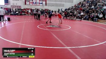 285 lbs Cons. Round 5 - Willie Curry, Saint James Area vs Gavin Noyes, Canby