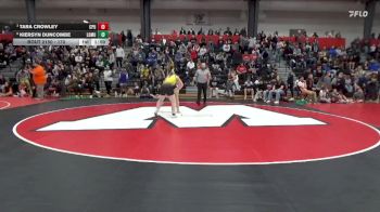 170 lbs Quarterfinal - Tara Crowley, Center Point-Urbana vs Kiersyn Duncombe, Louisa-Muscatine