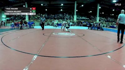 165 lbs Semifinal - Paul Walker, Pahrump Valley vs Carson Melendy, Churchill County
