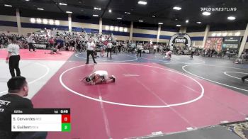 82 lbs Consolation - Sonny Cervantes, Red Wave WC vs Santiago Guillent, SoCal Grappling Club