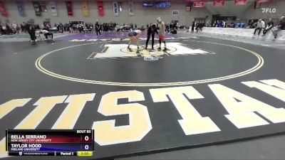 131 B Champ. Round 1 - Taylor Hood, Midland University vs Bella Serrano, New Jersey City University