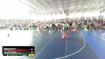 52 lbs Cons. Semi - William Rosas, Sanderson Wrestling Academy vs Nixon Bagley, Alta Wingz