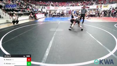 64 lbs Rr Rnd 3 - Baylon Reece, Grove Takedown Club vs Paizley Minter, Wagoner Takedown Club