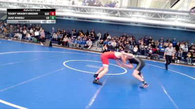 157 lbs Round 3 - Touny Hrasky-Brown, Scottsbluff vs Jake Waegli, Lincoln Standing Bear
