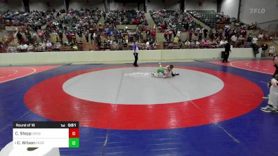 60 lbs Round Of 16 - Colton Stepp, Dendy Trained Wrestling vs Camden Wilson, Pedraza Wrestling
