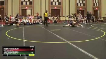 117 lbs Quarterfinals (8 Team) - Alex Schaeublin, Smittys Barn vs Ashton Jackson, Elite Athletic Club DZ