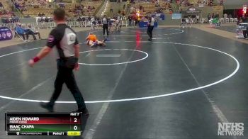 A 195 lbs Quarterfinal - Isaac Chapa, Cascade vs Aiden Howard, Pigeon Forge