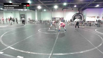 175 lbs Quarterfinal - Shane Struthers Jr, Clovis Wrestling vs Kelan Stever, Team Thunder