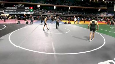 5A 113 lbs Champ. Round 1 - Nathan Reilly, Cedar Park vs Krazen Tyler, El Paso Austin