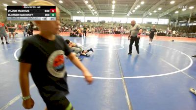 95 lbs Rr Rnd 1 - Dillon McBride, Midwest RTC vs Jackson Mahoney, Micky's Minions Blue